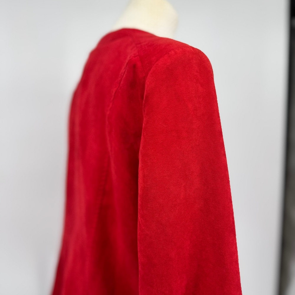 Kim Rogers Red Zippered Jacket - Picture 5 of 9